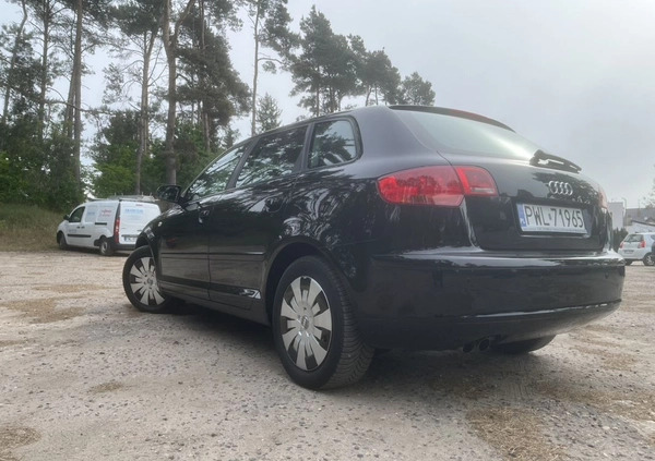 Audi A3 cena 16000 przebieg: 207000, rok produkcji 2005 z Hajnówka małe 106